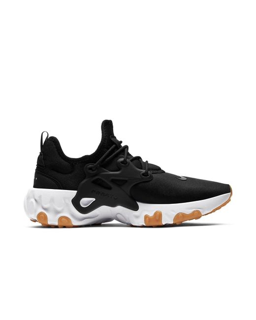 Nike Black React Presto Gum' for men