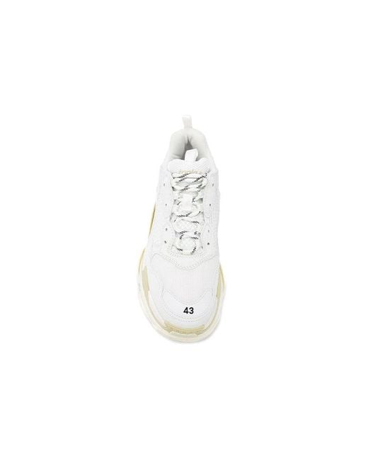 Balenciaga White Triple S Sneaker Tan' 2020 for men