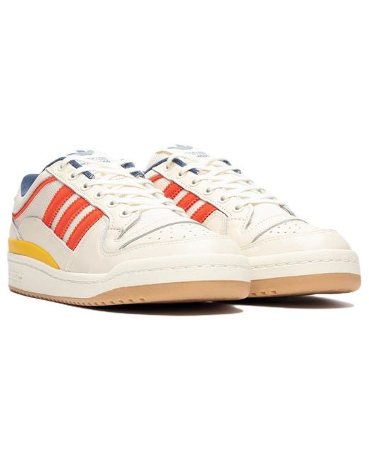Adidas White Wood Wood X Forum Low for men