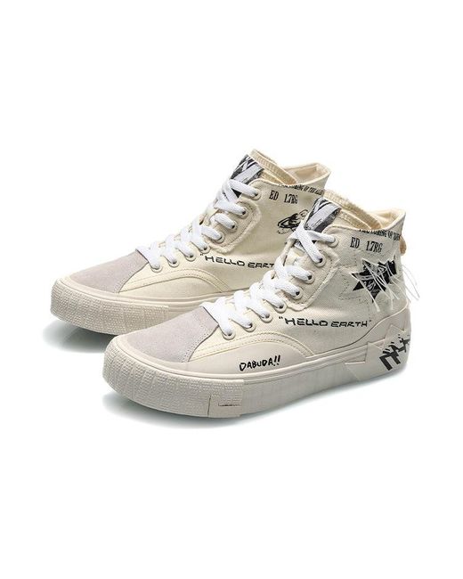 Li-ning White (Wmns) Counterflow Hello Earth