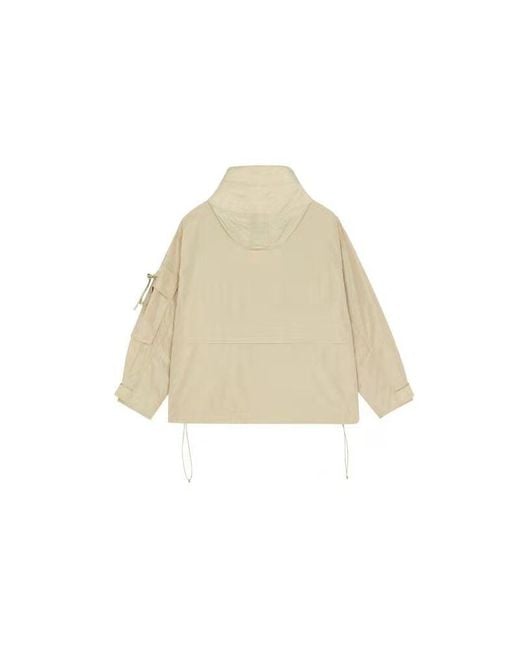 New Balance Natural (Wmns) Logo Printing Woven Hooded Track Jacket