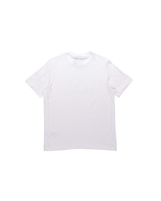 Adidas White Th Tee Techgfx Logo Printing Sports Training Short Sleeve for men