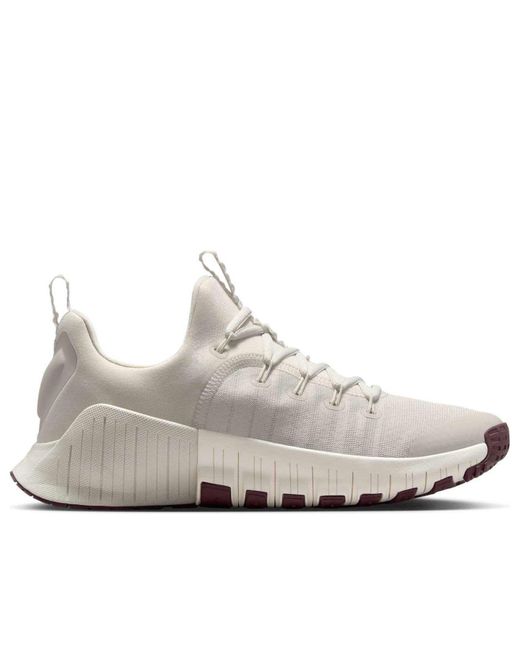 Nike White (Wmns) Free Metcon 6 Se 'Light Bone Burgundy Crush'