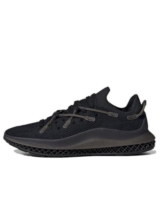 Adidas Black 4D Fusio 'Triple' for men