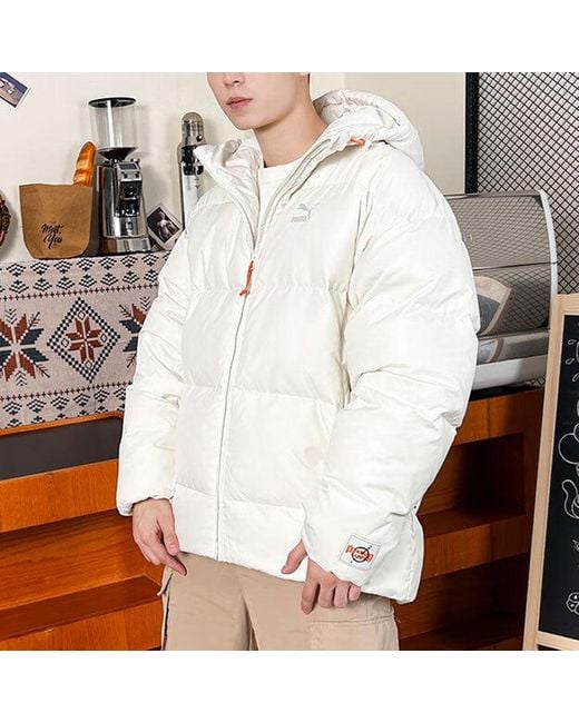 PUMA White Verde Scarpe Replicat Jacket for men