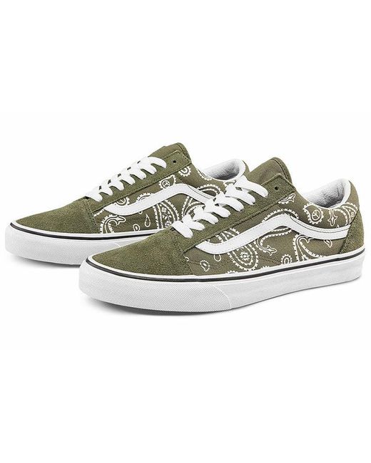 Vans Brown Old Skool 'Peace Paisley for men
