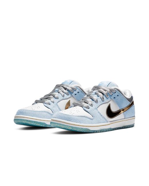Nike Blue X Sean Cliver Sb Dunk Low 'Holiday Special' for men