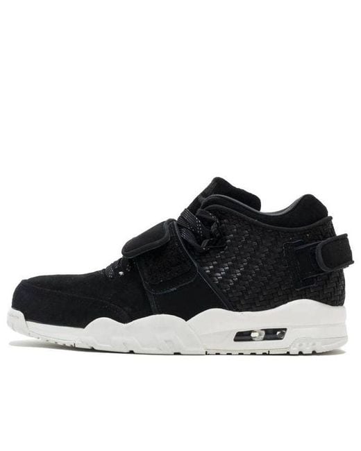 Nike Black Air Trainer Cruz Suede' for men