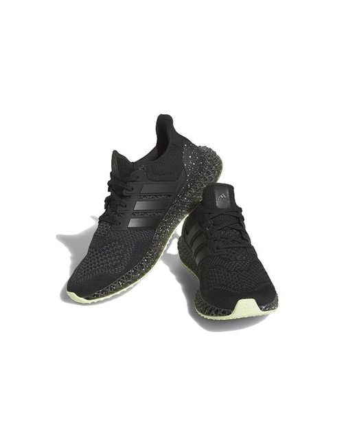 Adidas Black Ultra 4D Running Shoes 'Core' for men