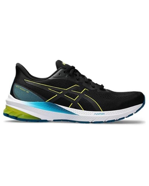 Asics Black Gt-1000 12 Bright' for men