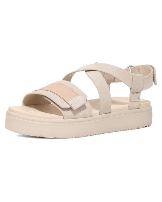Ugg Pink Zayne Ankle Strap Ii Sandal 'Pale'