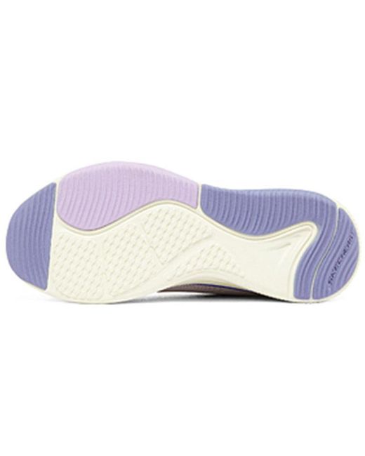 Skechers White (Wmns) Relaxed Fit: D'Lux Fitness