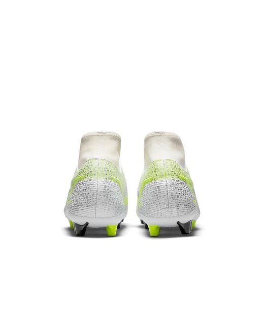 Nike White 14 Mercurial Superfly 8 Ag Artificial Grass for men