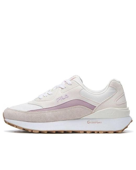 Fila White (Wmns) Jogger Low-Top