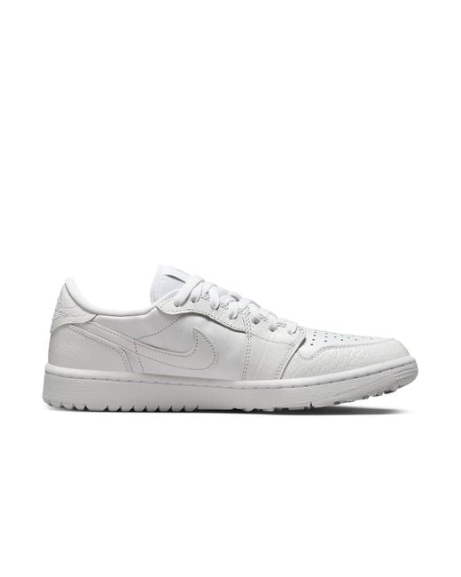Nike White Air Jordan 1 Low G Golf Shoes Adult Dd9315-110 for men