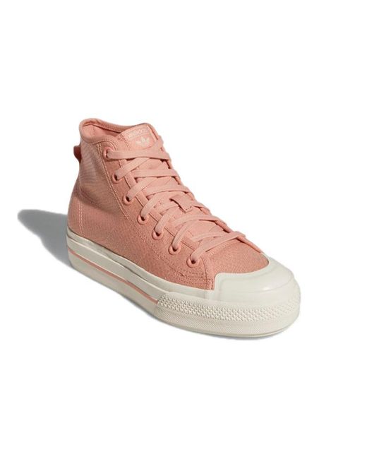 Adidas Natural (Wmns) Nizza Rf Platform Mid 'Ambient Blush'