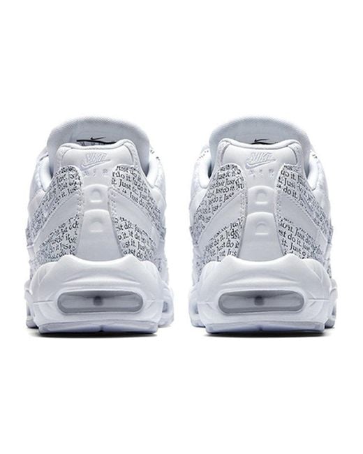 Nike White Air Max 95 'Just Do It' for men