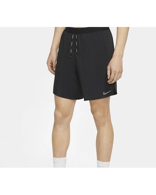 Nike Black Flex Stride 7 Brief Running Shorts for men