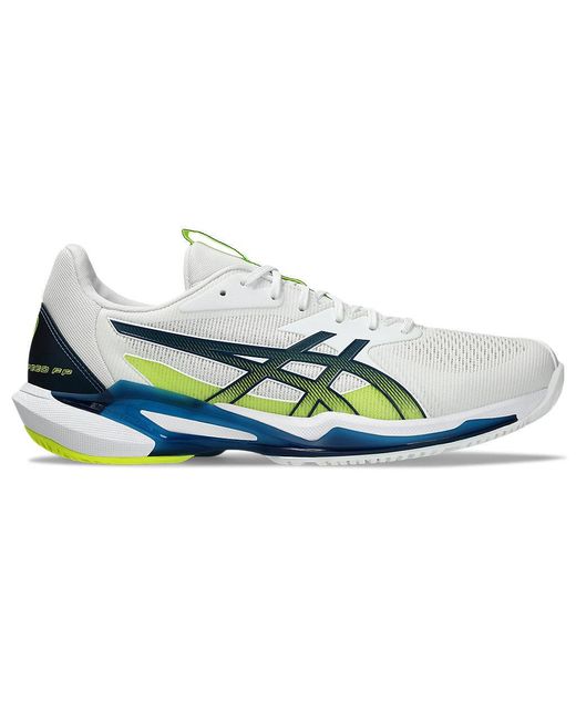 Asics Multicolor 1041a438-102 Solution Speed Ff 3 White/mako Blue Uk 5.5 for men
