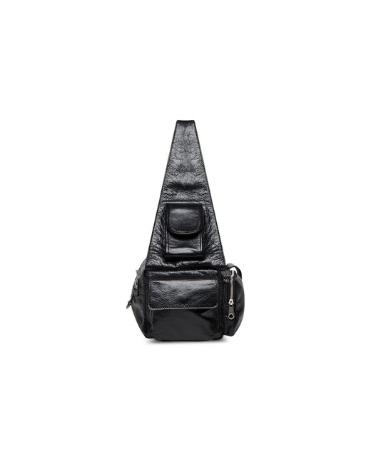 Balenciaga Black Superbusy Small Sling Bag for men