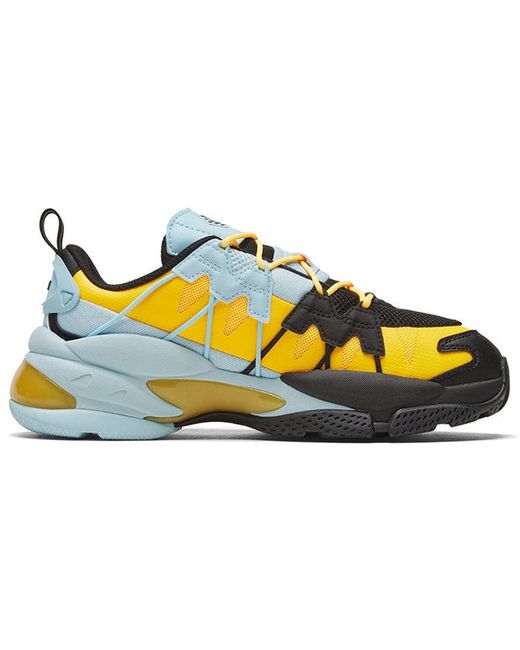 PUMA Yellow Lqdcell Omega Striped Knit Ultra' for men