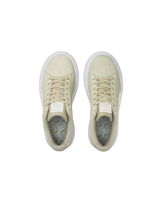 PUMA White (Wmns) Suede Mayu 'Putty'