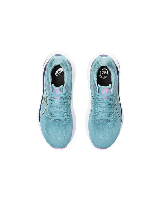 Asics Blue (Wmns) Gel-Kayano 30 'Gris Lime'