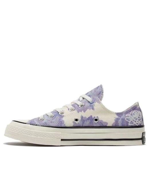 Converse Blue (Wmns) Chuck 70 Low 'Floral'