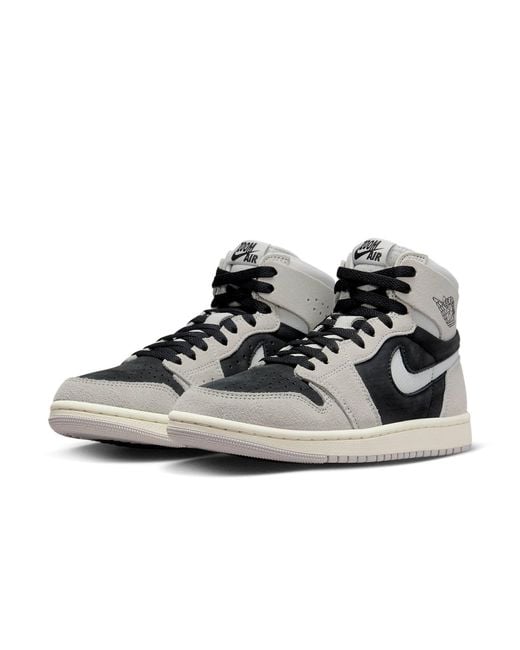 Nike Black (Wmns) 1 High Zoom Comfort 2 'Light Iron Ore'