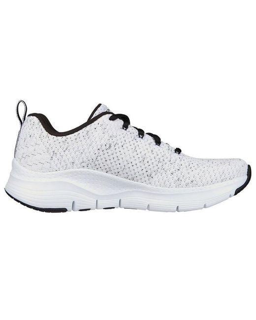 Skechers White (Wmns) Arch Fit 'Glee For All