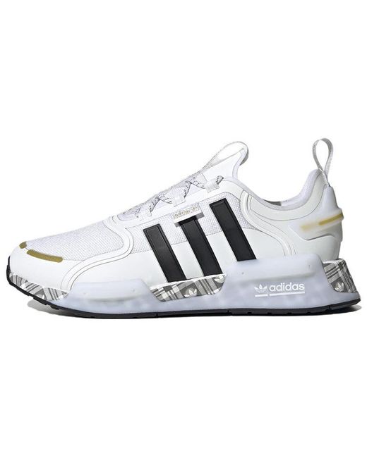Adidas Blue Nmd_R1 V3 Plaid' for men