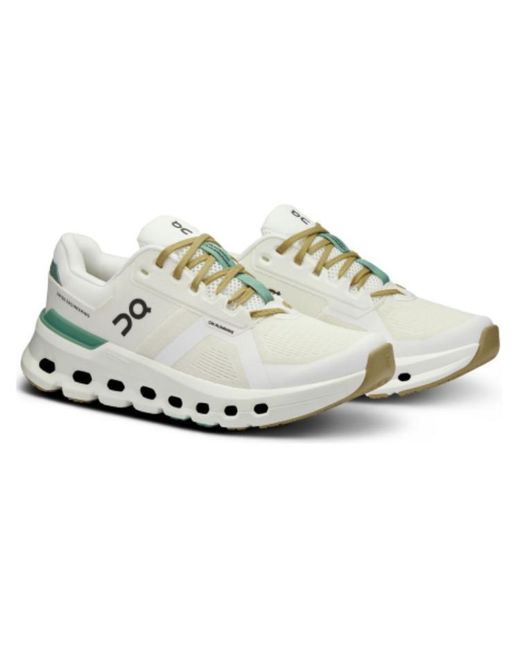 On Shoes White (Wmns) Cloudrunner 2 'Undyed'