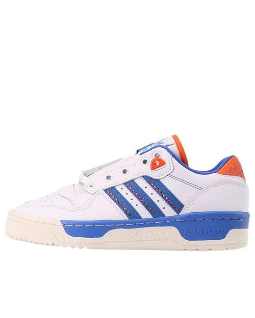 Adidas Blue X Swarovski Rivalry Low 'Cloud' for men