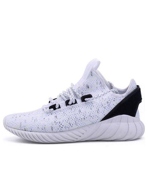Adidas Blue Tubular Doom Sock Primeknit 'Cookies And Cream' for men