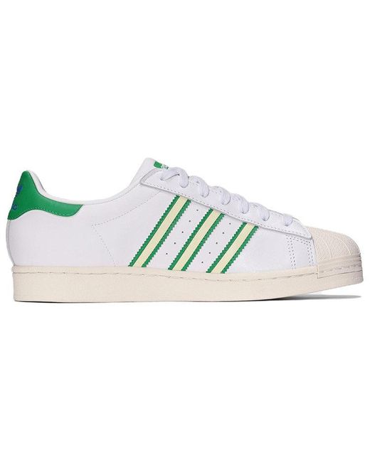 Adidas White Superstar 'Team Colors for men
