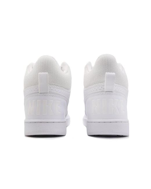 Nike White Court Borough Mid 'Triple' for men