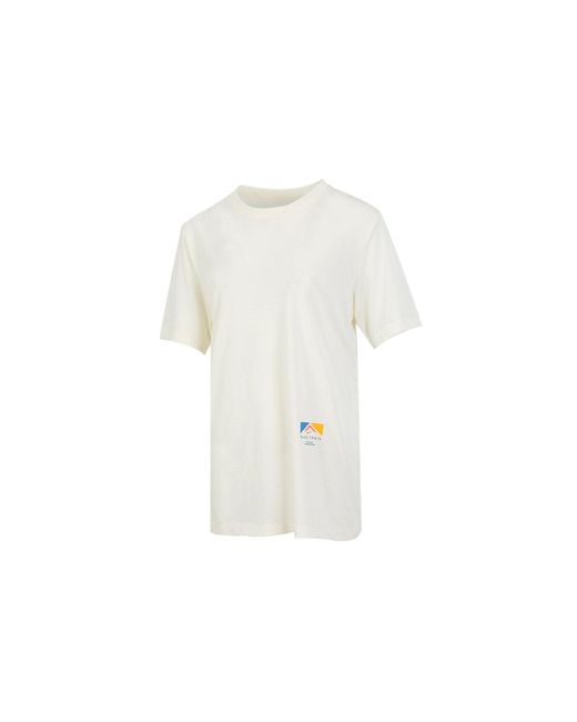 Nike White As U Nk Df Tee Db Trail Ssnl Cashmere Creamy for men