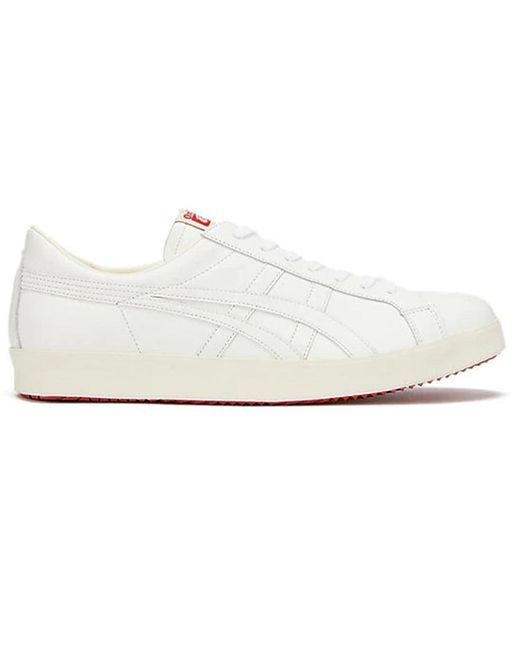 Onitsuka Tiger White Fabre Nm Shoes for men