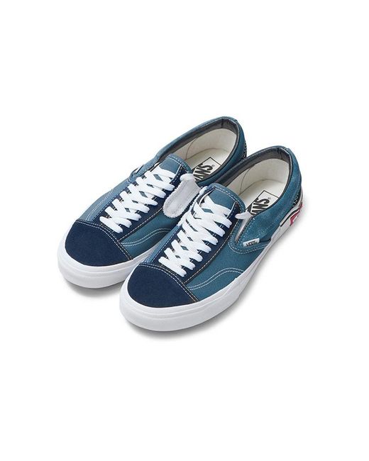 Vans Blue Classic Slip-On Cap 'Parisian Night Reflective' for men