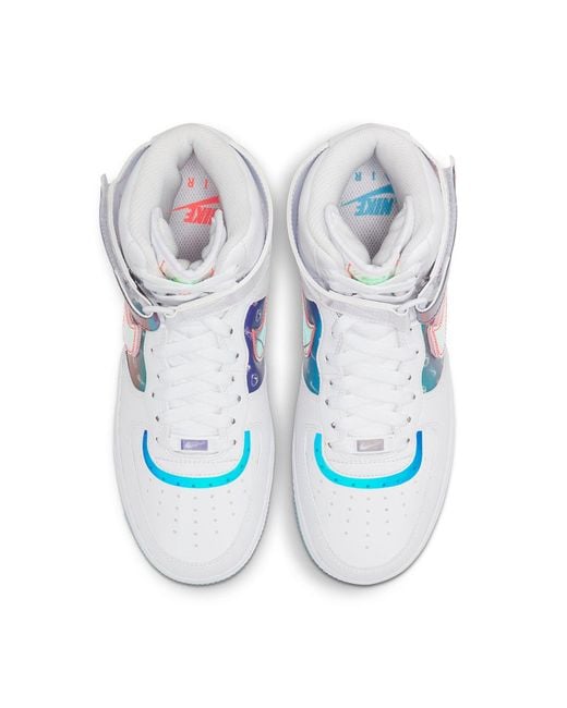 Nike Blue (Wmns) Air Force 1 High Lx 'Have A Good Game'