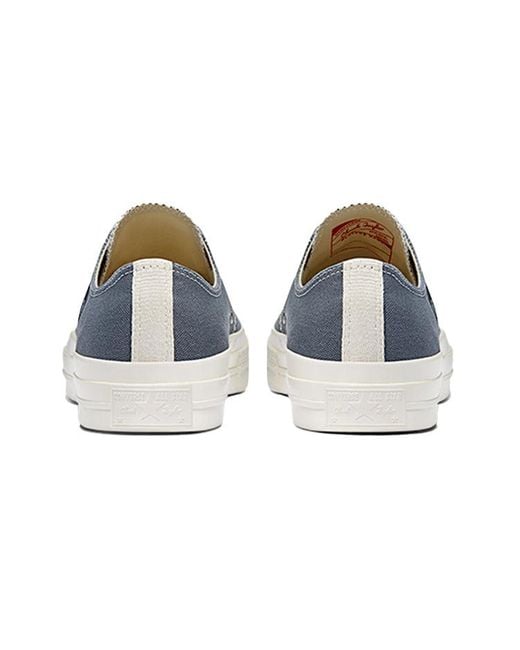 Converse Blue X Comme Des Garcons Play Chuck 70 Low 'Steel' for men