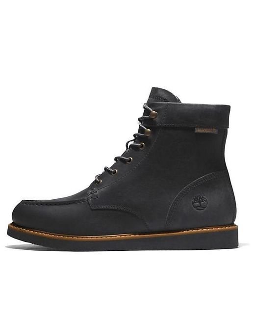 Timberland Black Newmarket Ii 6 Inch Boots Full Grain' for men