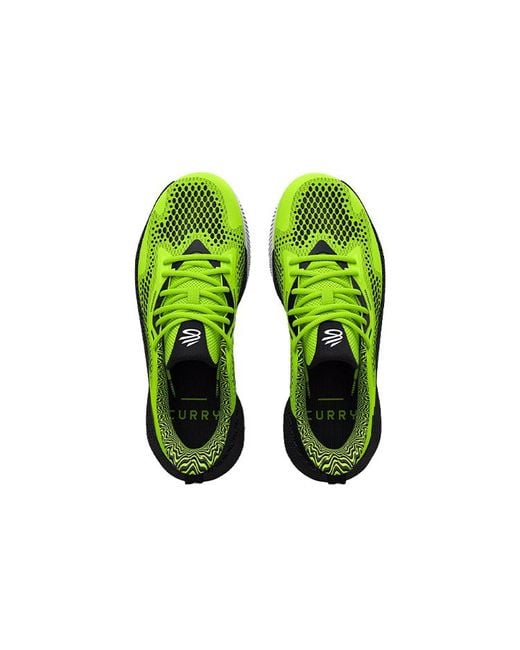 Under Armour Green Curry 3 Hovr Splash 'Lime' for men