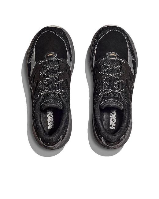 Hoka One One Black Clifton L 'Elite Terrain System Satellite' for men