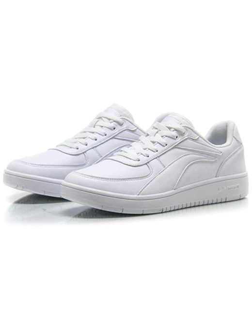 Li-ning White Classic Leisure Low 'Triple' for men
