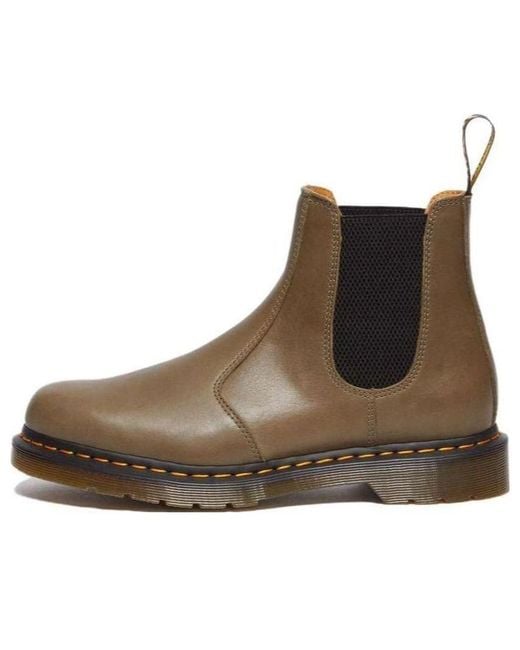 Dr. Martens Brown Dr.Martens 2976 Carrara Leather Chelsea Boots