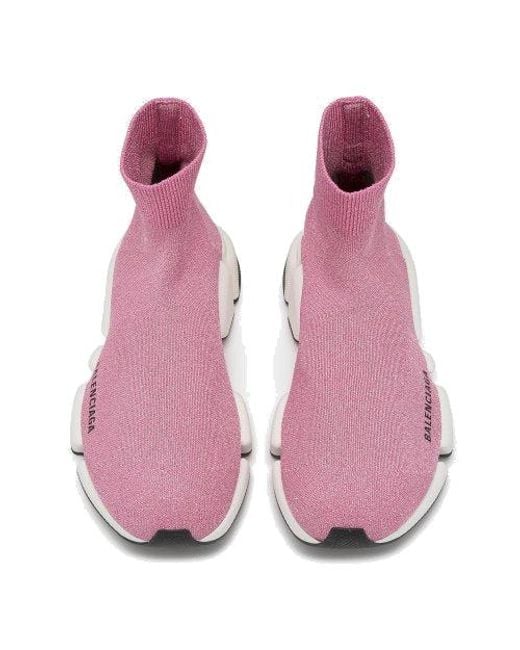 Balenciaga Pink (Wmns) Speed 2.0 Sneakers