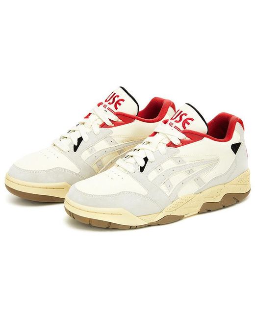 Asics White Gel-Fuse Kigo Basketball Shoes for men