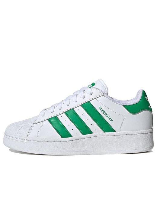Adidas Green Originals Superstar Xlg Shoes 'Cloud' for men