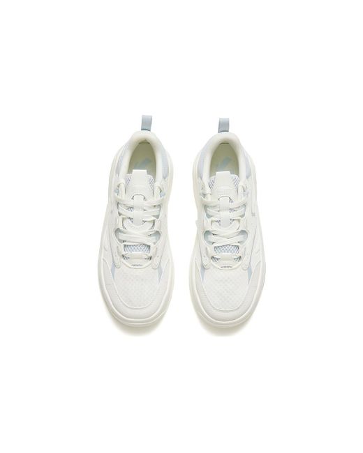 Anta White (Wmns) Life Series Low-Top 'Durable Breathable'